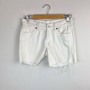 Madewell Boyfriend High Rise Denim Shorts